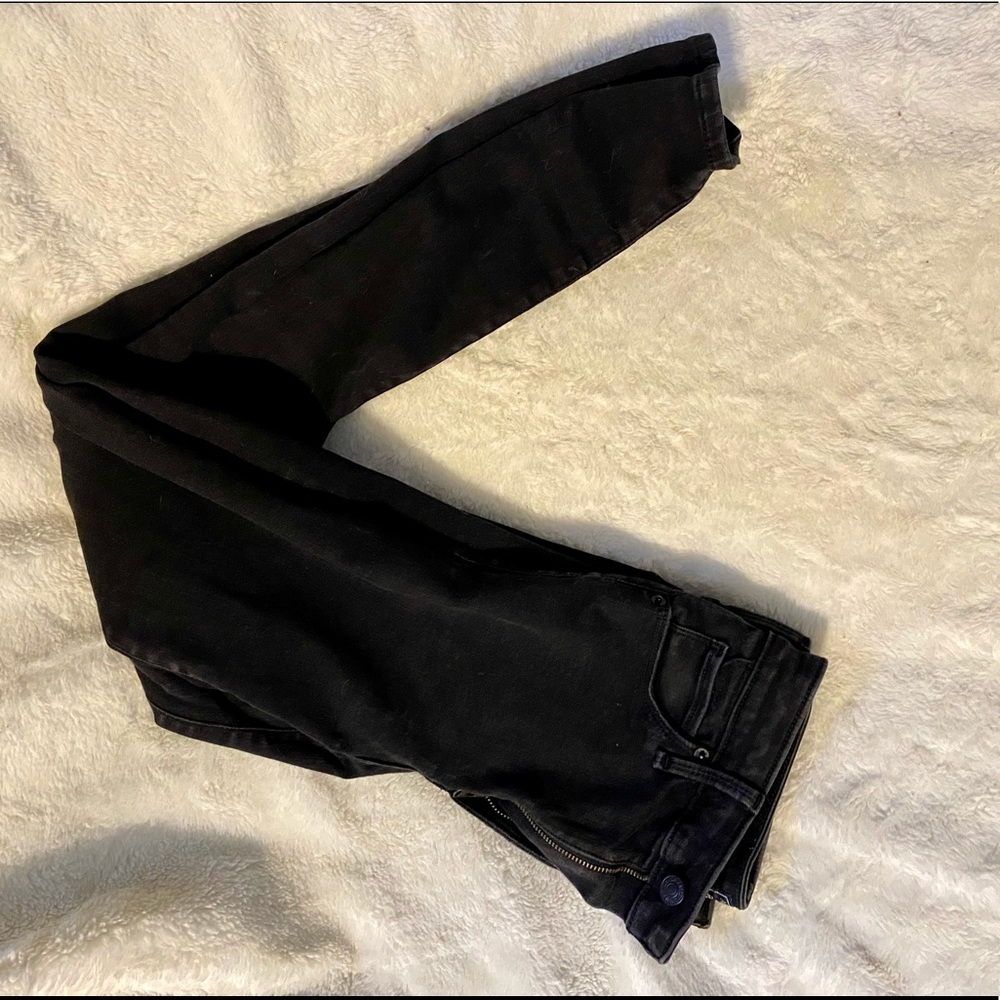 Abercrombie black skinny jeans